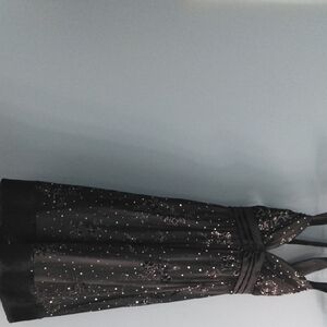 NWT Deb Black Dress with Glitter Accents Size Medium